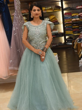 Mesmerizing Long Indo Western Dress